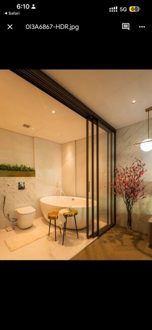 Living Room in 3 BHK Apartment at Lokhandwala Minerva Mahalaxmi, Mahalaxmi – for Rent