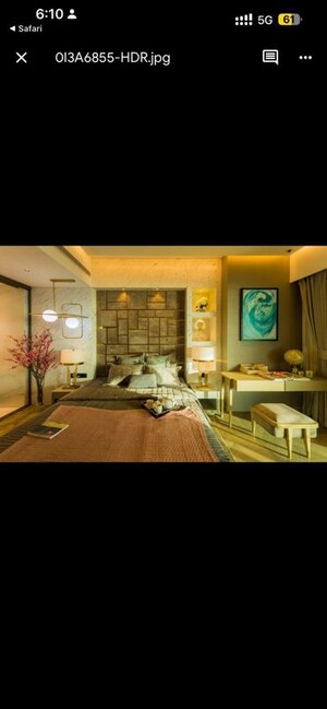 Bedroom in 3 BHK Apartment at Lokhandwala Minerva Mahalaxmi, Mahalaxmi – for Rent