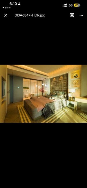 Bedroom in 3 BHK Apartment at Lokhandwala Minerva Mahalaxmi, Mahalaxmi – for Rent