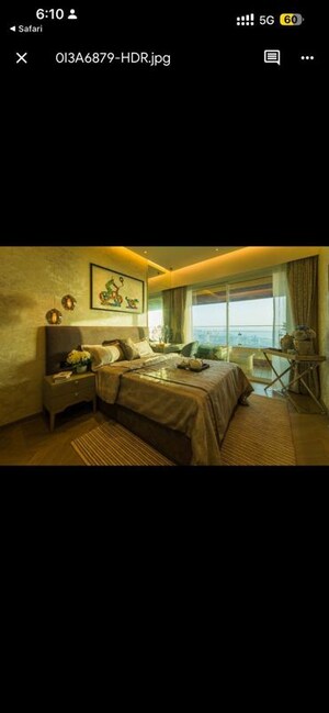 Bedroom in 3 BHK Apartment at Lokhandwala Minerva Mahalaxmi, Mahalaxmi – for Rent