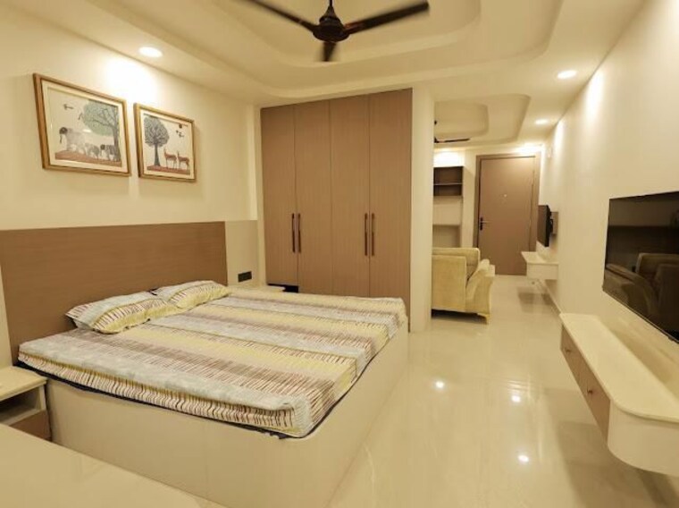 Bedroom, south city 2 1 Bedroom 695 Sq.Ft. Builder Floor In South City 2 Gurgaon 10454177