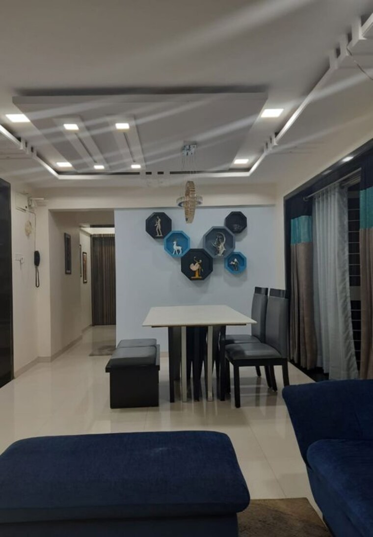 Living Room, royal-imperio 2 Bedroom 1225 Sq.Ft. Apartment In Pimple Saudagar Pune 10454166