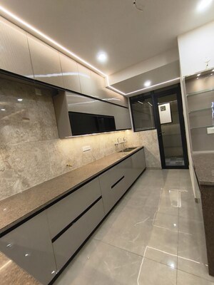 Kitchen in 3 BHK Builder Floor at CRD Golden Castle, Patiala Road – for Sale
