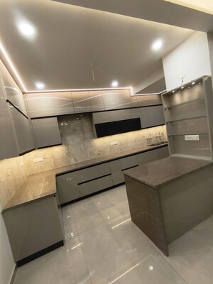 Kitchen in 3 BHK Builder Floor at CRD Golden Castle, Patiala Road – for Sale