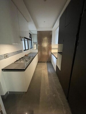 Building Lobby in 3 BHK Apartment at Lodha Trump Tower, Worli – for Rent