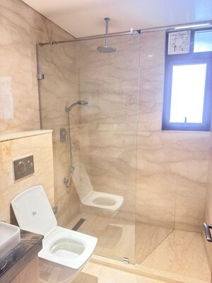 Bathroom in 4 BHK Apartment at Prestige Leela Residency, Kodihalli – for Rent