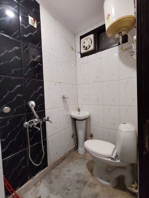 Bathroom in 3 BHK Builder Floor at Govindpuri – for Rent