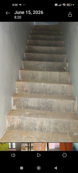 Staircase in 2 BHK Independent House at E Block Shastri Nagar – for Rent