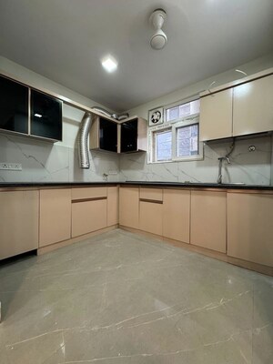 Kitchen in 3 BHK Apartment at Chattarpur – for Rent