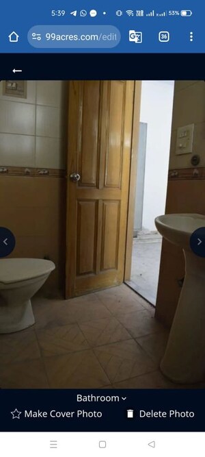 Bathroom in 2.5 BHK Independent House at Sector 21c – for Rent