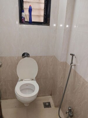 Bathroom in 1 BHK Apartment at Amar CHS Erandwane, Erandwane – for Rent