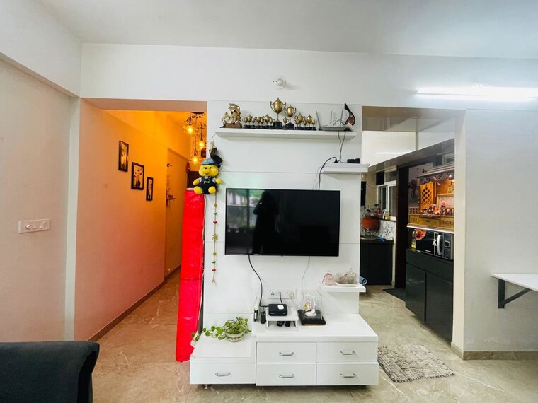 Living Room, royal-imperio 2 Bedroom 1250 Sq.Ft. Apartment In Pimple Saudagar Pune 10454388