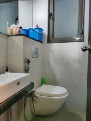 Bathroom in 1 BHK Apartment at Lodha Casa Viva, Majiwada – for Sale