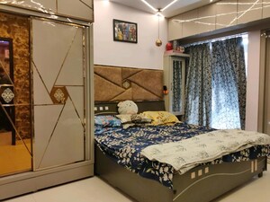 Bedroom in 1 BHK Apartment at Lodha Casa Viva, Majiwada – for Sale