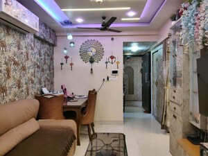 Living Room in 1 BHK Apartment at Lodha Casa Viva, Majiwada – for Sale