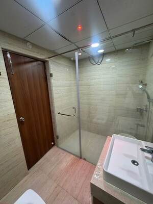 Bathroom in 3 BHK Apartment at Aurobindo Kohinoor, Serilingampally – for Rent