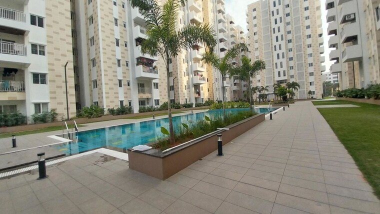 Swimming Pool, ambience-courtyard 3 Bedroom 1640 Sq.Ft. Apartment In Manikonda Hyderabad 10440963