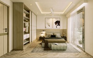 Living Room in 3 BHK Builder Floor at Anant Raj Ashok Estate, Sector 63a – for Sale