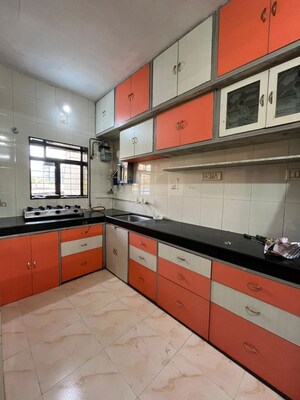 Kitchen in 2 BHK Apartment at Velentine Tower, Goregaon East – for Rent