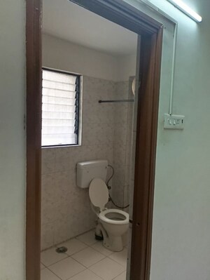 Bathroom in 2 BHK Apartment at B U Bhandari Hill Side Phase I, Baner – for Rent