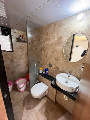 Bathroom in 1 BHK Apartment at Kohinoor Zen Estate, Kharadi – for Rent