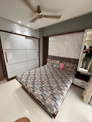 Bedroom in 1 BHK Apartment at Kohinoor Zen Estate, Kharadi – for Rent