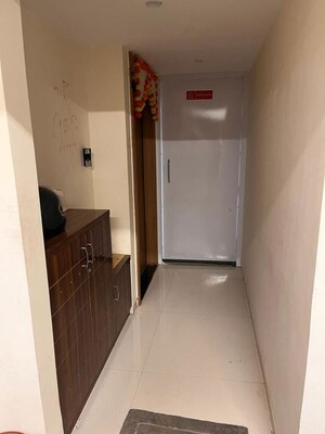 Building Lobby in 1 BHK Apartment at Kohinoor Zen Estate, Kharadi – for Rent