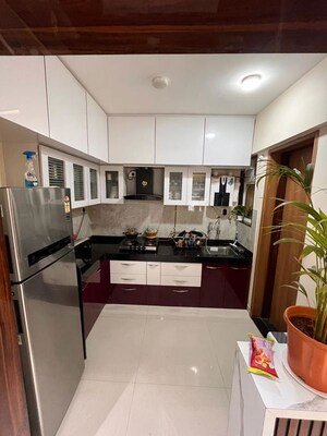 Kitchen in 1 BHK Apartment at Kohinoor Zen Estate, Kharadi – for Rent