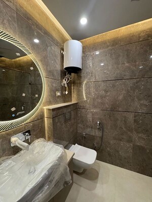 Bathroom in 4 BHK Builder Floor at Green Fields Colony – for Sale