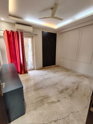 Bedroom in 3 BHK Builder Floor at Sushant Lok I – for Rent