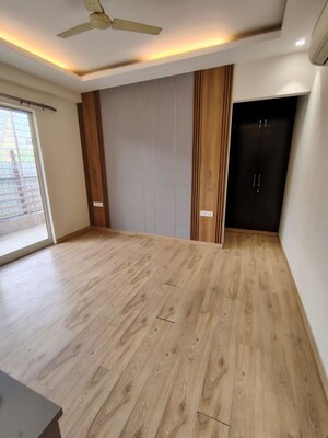 Bedroom in 3 BHK Builder Floor at Sushant Lok I – for Rent