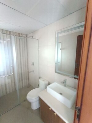 Bathroom in 3 BHK Apartment at Central Park Flower Valley Aqua Front Towers, Sohna Sector 33 – for Sale