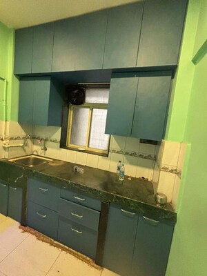Kitchen in 1 BHK Apartment at The Nest CHS, New Panvel – for Rent