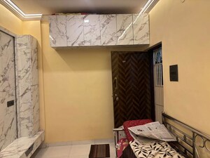 Bedroom in 1 BHK Apartment at The Nest CHS, New Panvel – for Rent