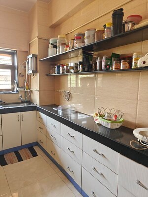 Kitchen in 2 BHK Apartment at Shiv Shrishti CHS, Powai – for Rent