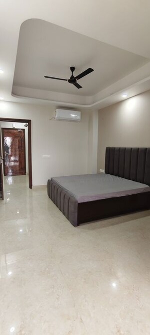 Bedroom in 2 BHK Builder Floor at Sushant Lok I – for Rent