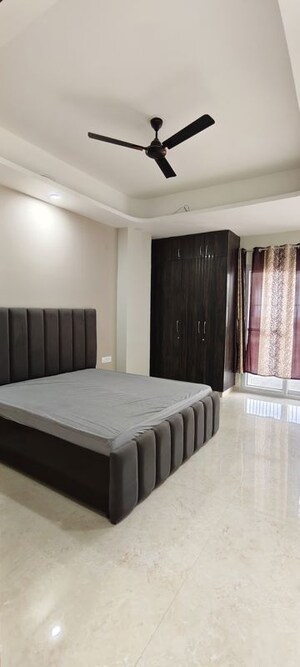 Bedroom in 2 BHK Builder Floor at Sushant Lok I – for Rent