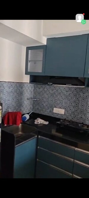 Kitchen in 1 BHK Apartment at Lodha Crown Quality Homes, Majiwada – for Rent