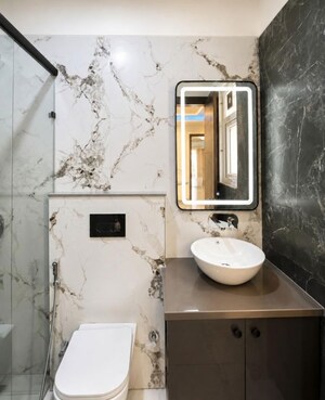 Bathroom in 3 BHK Builder Floor at Sector 83 – for Sale