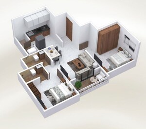 2 BHK Apartment For Sale in Yewalewadi