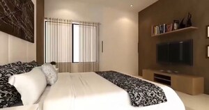 Bedroom in 2 BHK Apartment at Yewalewadi – for Sale