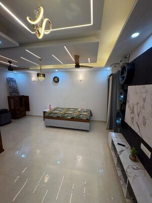 Living Room in 3 BHK Apartment at Signature The Millennia 3, Sector 37d – for Rent