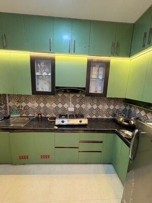 Kitchen in 3 BHK Apartment at Signature The Millennia 3, Sector 37d – for Rent