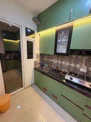 Kitchen in 3 BHK Apartment at Signature The Millennia 3, Sector 37d – for Rent