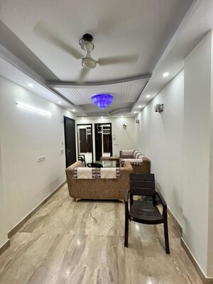 Living Room in 3 BHK Builder Floor at Naraina – for Rent