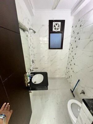 Bathroom in 3 BHK Builder Floor at Naraina – for Rent