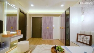 Bedroom in 4 BHK Apartment at Panchshil Towers, Kharadi – for Rent
