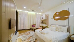 Bedroom in 4 BHK Apartment at Panchshil Towers, Kharadi – for Rent