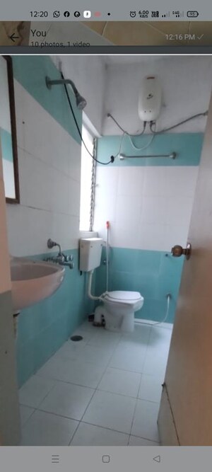 Bathroom in 2 BHK Apartment at Achalare Sai Residency, Baner – for Rent