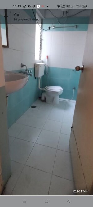 Bathroom in 2 BHK Apartment at Achalare Sai Residency, Baner – for Rent
